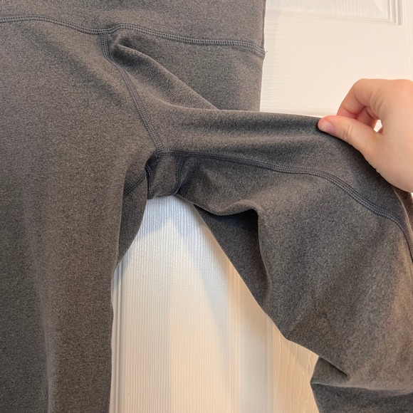 Aerie Chill Play Move High Waisted Leggings Charcoal Heather Gray XS - Picture 4 of 6